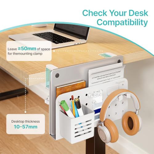 PEGZONE Desk Side Storage Organizer, Fits Flat Edge | All Products - Image 3