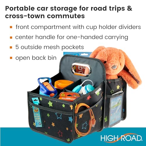 High Road Car Caddy Organizer with Cup Holders and Easy - Image 3