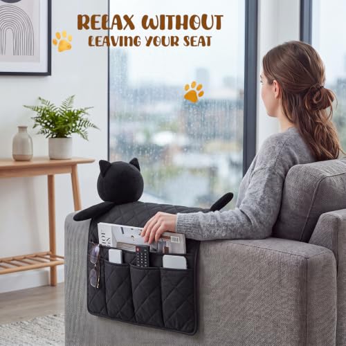 Fuutreo Christmas Cat Lover Gift for Women Men, Black Cat - Image 7