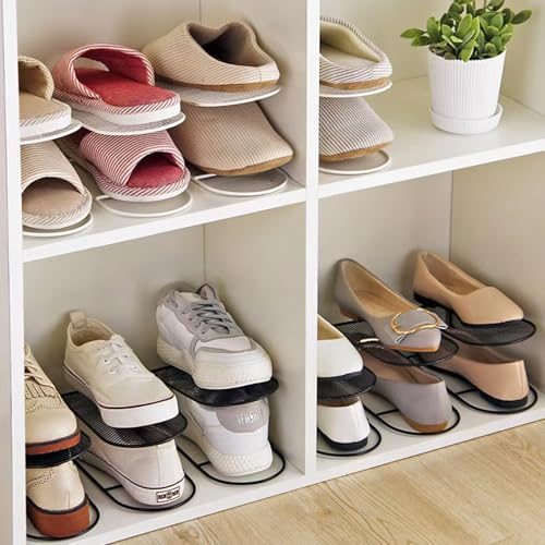 CiBiZi Shoe Slots Organizer 10Pack Metal Shoe Stackers for a Pair - Image 7