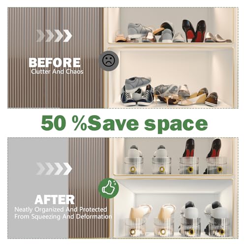 Adjustable Shoe Slot Organizer for Closet Space Saver(10-Pack) - Image 5