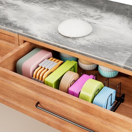 Expandable Food Container Lid Organizer with 9 Adjus | All Products - Image 7