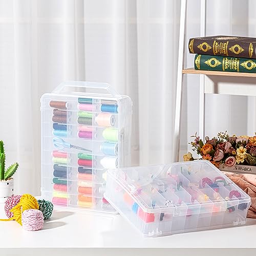 Mifoci 2 Pcs 46 Grids Thread Holder, Double Sided Sewing - Image 7