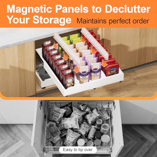Pull out Cabinet Organizer Expandable W(12"-20") - Image 6