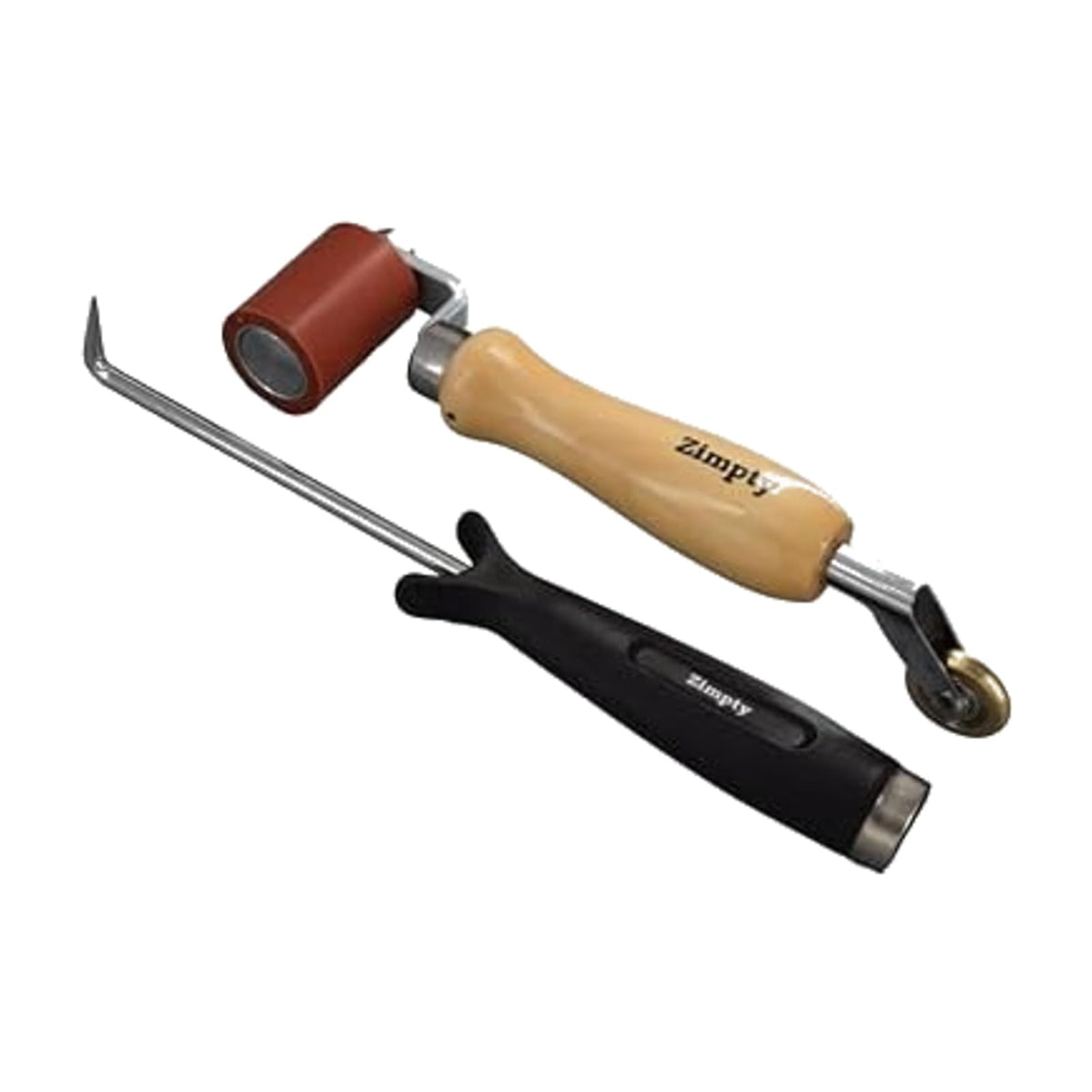 ZY890 Double-End Seam Roller and Tester Combo | Silicone + Brass - Image 1