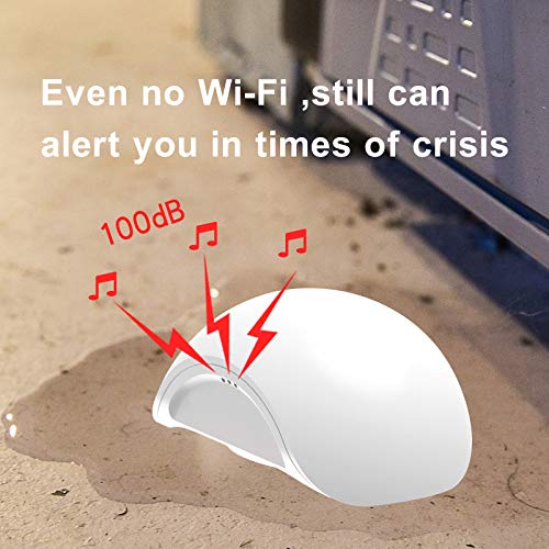 Water Leak Sensor Alarm Temperature Wireless Mini Flood Detector - Image 4