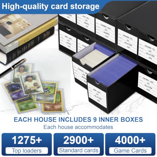 Trading Card Storage Box, Organizer for 5400 Cards or 1050 - Image 7