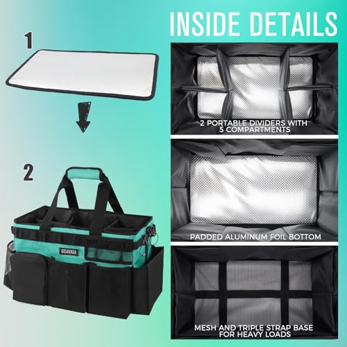 SCAVATA Wearable Cleaning Caddy Bag, Cleaning Caddy Supplies - Image 5