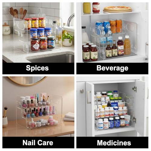 3-Tier Vitamin Storage Organizer, Organizer For Vitamin Bottles - Image 6