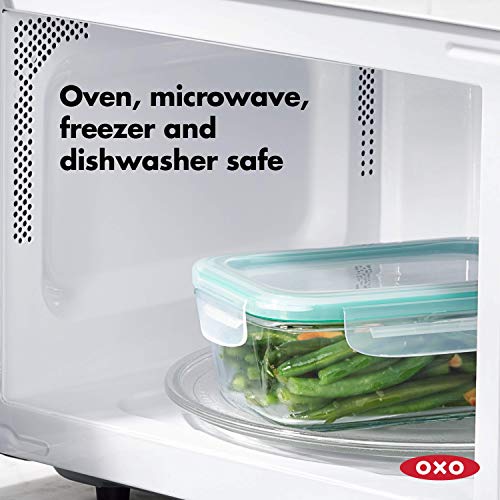 OXO Good Grips 8 Cup Smart Seal Airtight Glass Rectangle - Image 4