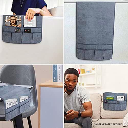 HAOMAIJIA Sofa Armrest Organizer, Remote Control Holder - Image 7