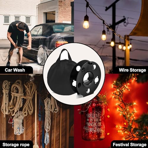 100 ft Cord Storage Reel with Carry Bag and Rotating Handle - Image 6