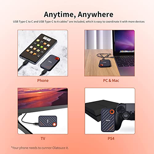 Netac 512GB Extreme Portable SSD External Solid State Drives Up - Image 7