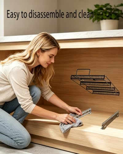 Pull Out Pots and Pans Organizer Under Cabinet - Image 6