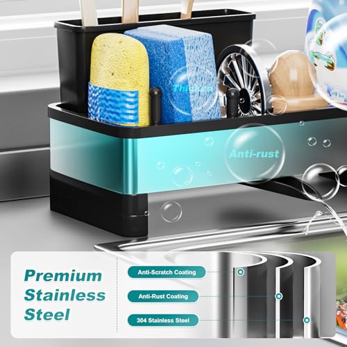Ewaiira Stainless Steel Sink Caddy, Sponge Holder fo | All Products - Image 5