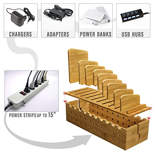 Prosumer's Choice 10 Device Bamboo Cell Phone Charging Stations | - Image 7
