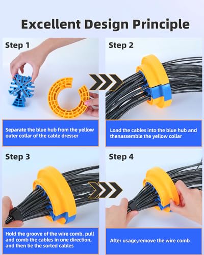 Wire Comb, Network Cable Management Tools - Image 6