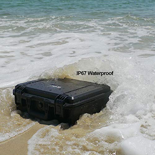 Lykus HC-3810 Waterproof Hard Case with Foam, Inner Size - Image 3