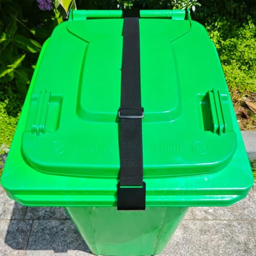 Bear Proof Trash Can Lock with Double Metal Claw fit for 28-96 - Image 3