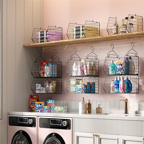 X-cosrack 5 Tier Closet Hanging Organizer, Clothes Hanging - Image 6