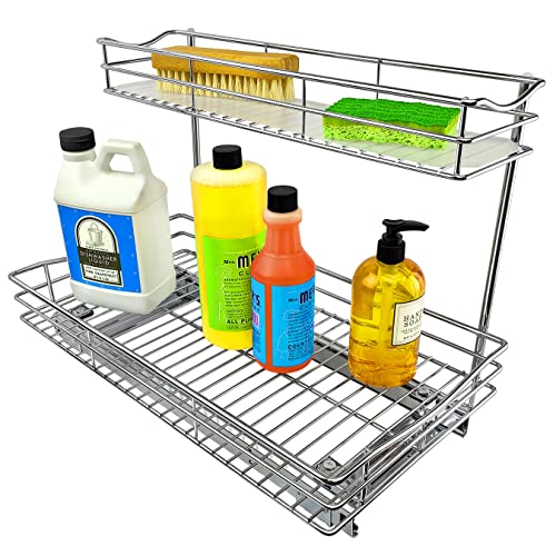 LYNK PROFESSIONAL® Pull Out Under Sink Kitchen Cabinet Organizer - Image 2
