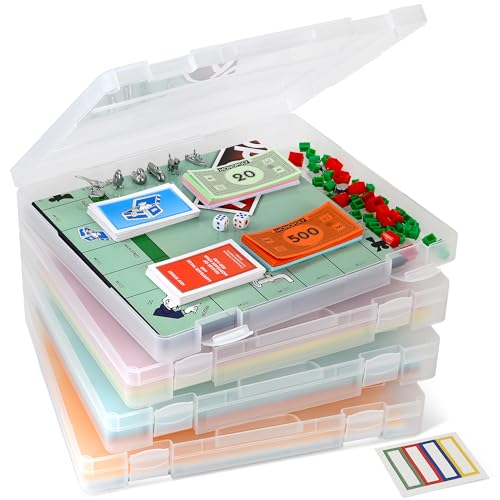 4-Pack Art & Craft Organizer Storage Case - Semi | Home Organization - Image 2