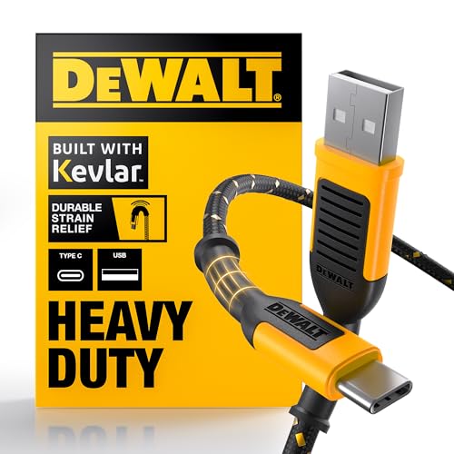 DEWALT Heavy Duty USB C Cable - Image 1