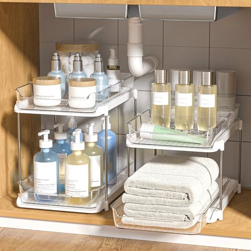 Delamu 2-Tier Multi-Purpose Bathroom Under Sink Orga | Home Organizati - Image 2