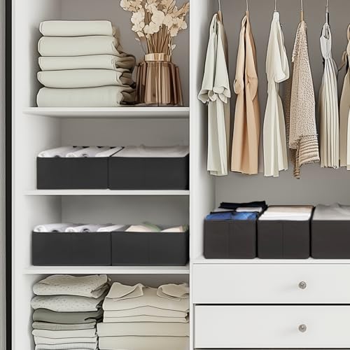 Criusia Drawer Organizer Clothes, 10 Pack Dresser Organizer - Image 8