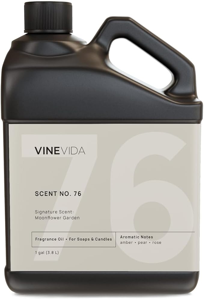 VINEVIDA [128oz] Scent No.76 Fragrance Oil for Candle Making and Soap Making - Premium Candle Scents for Soy Candles