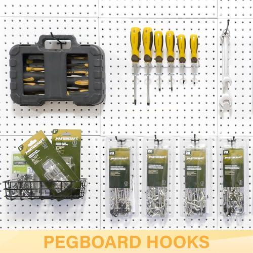 50PC 12" Pegboard Hooks for 1/4" Peg Board - Image 6