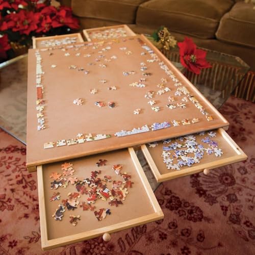 Bits and Pieces The Original Puzzle Board with Drawers - Image 3