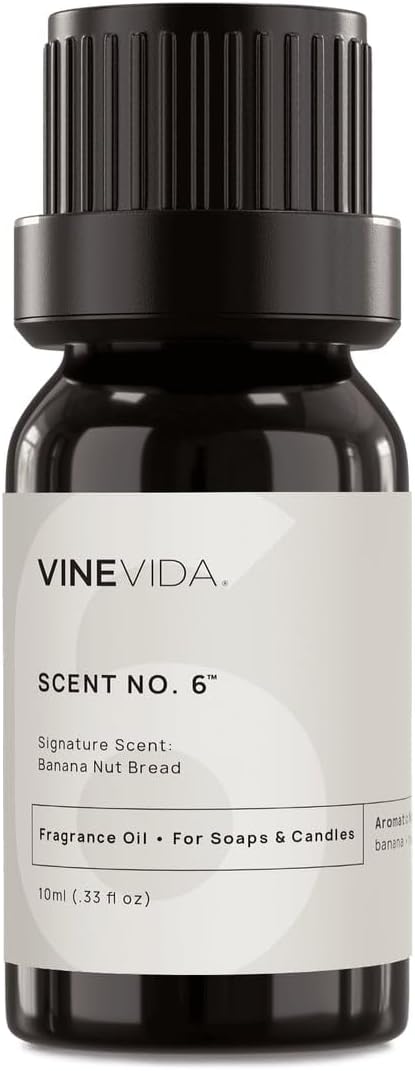 VINEVIDA [0.33oz] Scent No.6 Fragrance Oil for Candle Making and Soap Making - Premium Candle Scents for Soy Candles