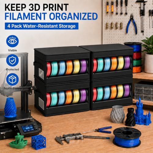 3D Printer Filament Storage Box, 4 Pack Filament Dry | All Products - Image 7
