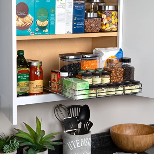 Pull Out Spice Rack for Cabinet, Spice Organizer 16 ⅜"W x - Image 5