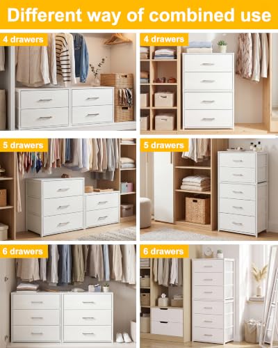 Fixwal Closet Drawers for Clothes, 2 Pack - Image 7