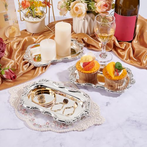 NBEADS Serving Platter Jewelry Display Tray, 6 Pcs - Image 5