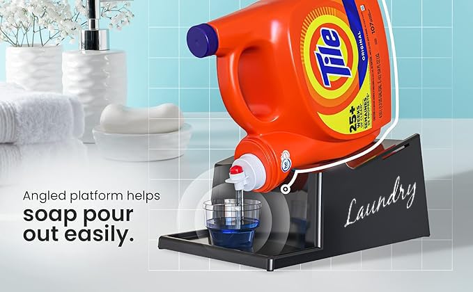 Skywin Liquid Laundry Detergent Holder Stand - 1 Pack - Image 6