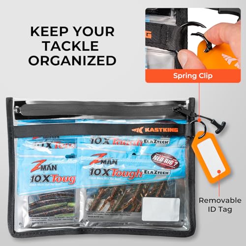 KastKing BaitShield Tackle Storage Bag, Soft Plastic Bait Storage - Image 3