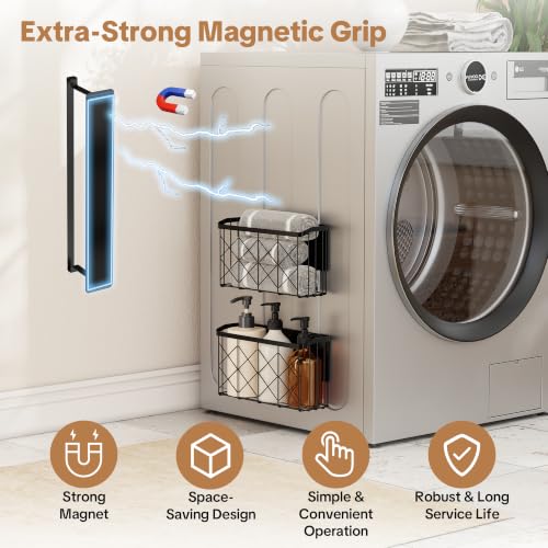 Magnetic Dryer Ball Holder with Hanger Holder for Laundry Room,3 - Image 4