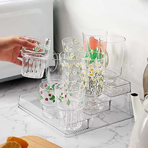 2pcs Acrylic Rack, No Assembly Clear 3 Tier Condimen - Image 4
