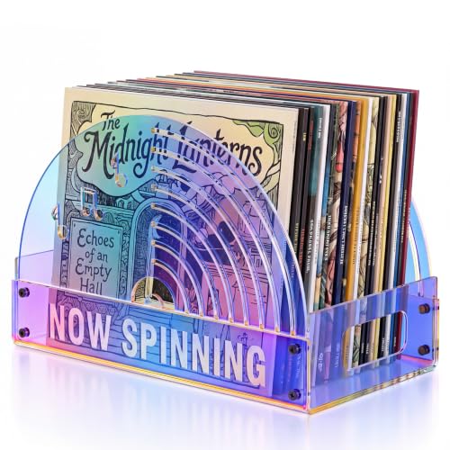 Xuhal Laser Acrylic Vinyl Record Holder, Vinyl Record - Image 2