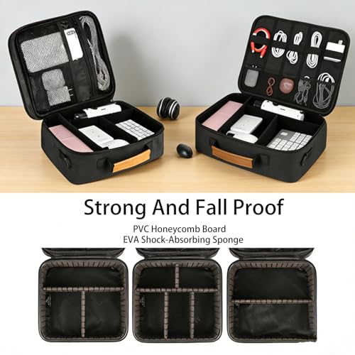 Extra Large Electronics Organizer Travel Case, Cable | All Products - Image 6