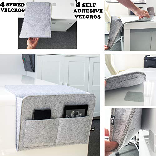 Lib Bedside Caddy, Original Design | Large Size 9.5" x 13.5" | - Image 4