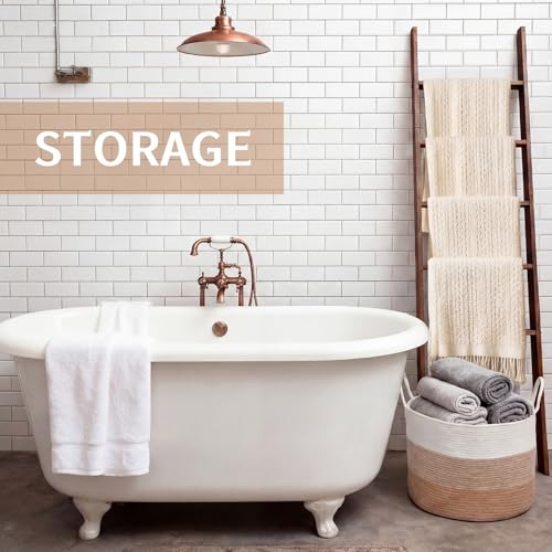 Novabright 3 Pcs Farmhouse Living Room Decoration Set | Garage Storage - Image 6