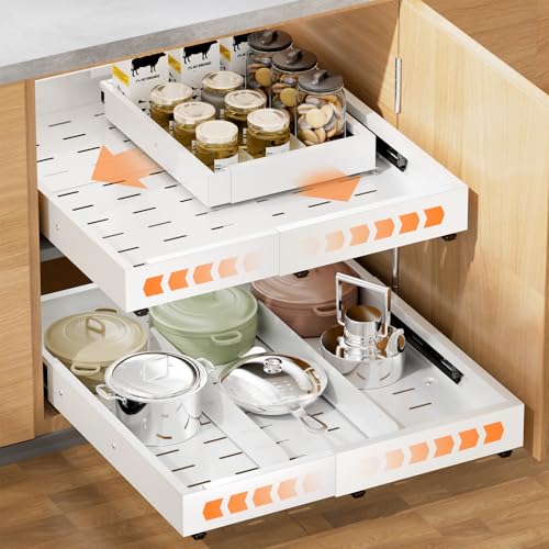 Pull out Cabinet Organizer Expandable W(12"-20") - Image 2
