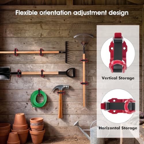 4 Pack Quick Release Shovel Holder Wall Mount for Truck - Image 4