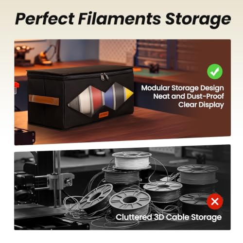 4 Pack Foldable 3D Printer Filament Storage Box - Image 6