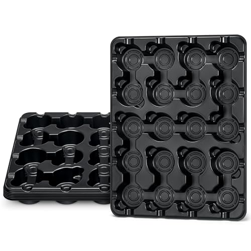 5 Pack Reusable 20 Cell Seed Starter Trays for 3 Inch Nursery - Image 2