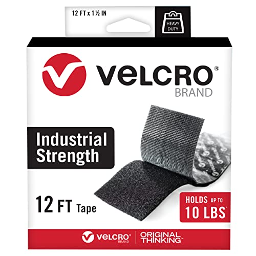 VELCRO Brand Heavy Duty Tape | 12 Foot Roll | Strong - Image 3